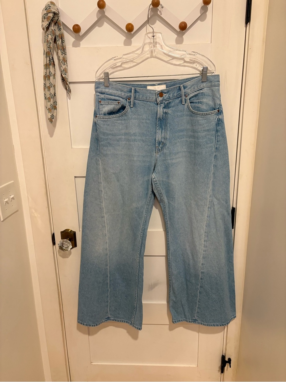 MOTHER Snacks Lil Lemon Twist Jeans NWOT - Picture 2 of 12